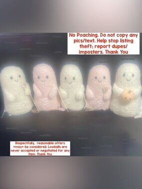 *UPDATE* BNWT CUDDLE & KIND BOUCLE 5 PIECE FULL SET GHOSTS BLUSH AND CREAM